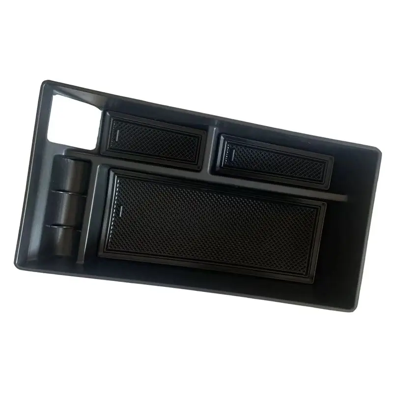 A13Z-Armrest Storage Box Organizer Center Console Tray For Mustang Mach-E 2021-2023 Interior Replacement Spare Parts Accessories
