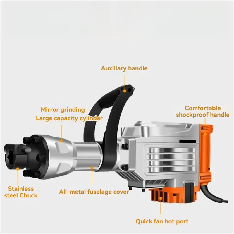 220V Magnetic Drill Magnetic Drill Press Boring Power Drill Magnetic Electric Drilling System