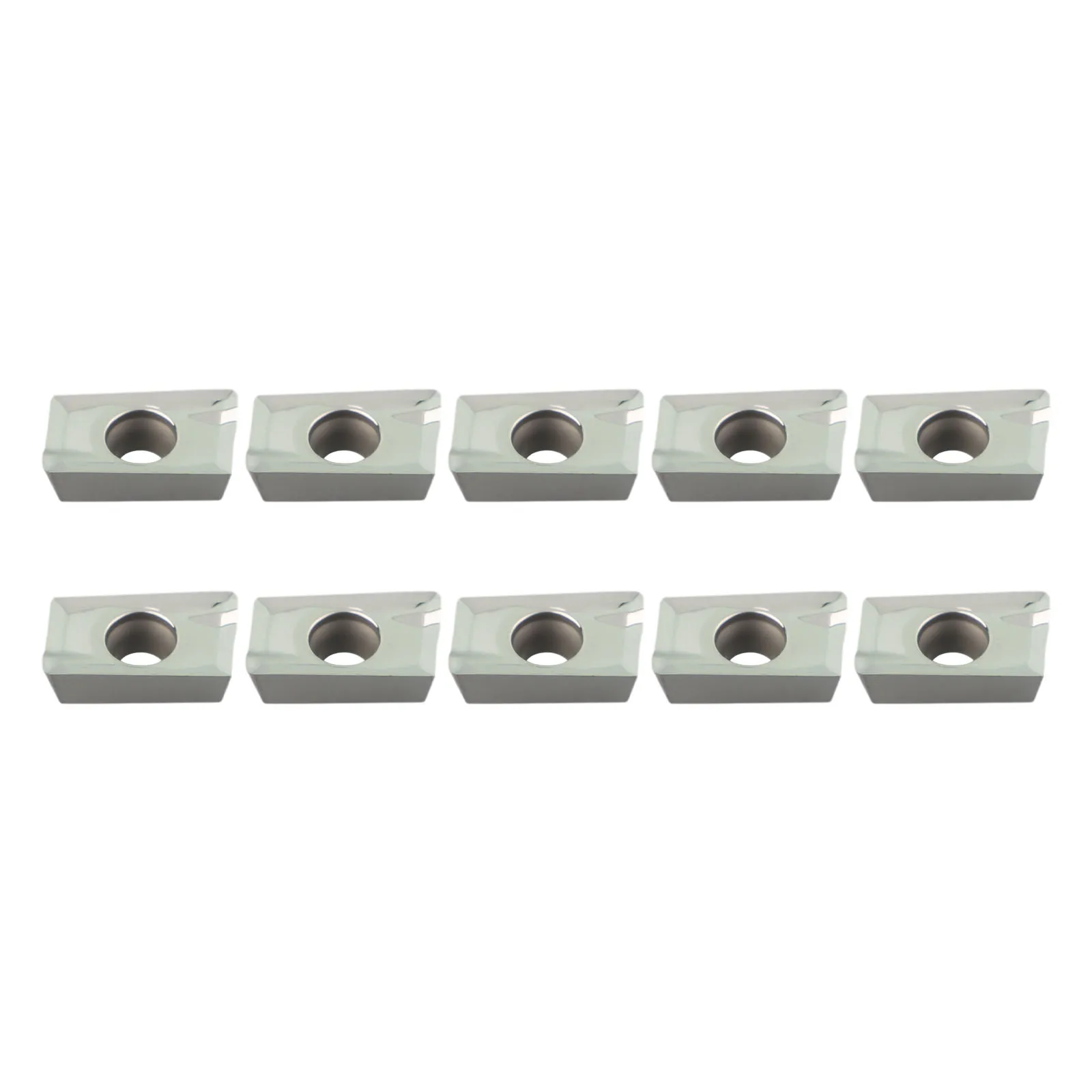 16 Semi Fining and Finishing Milling Carbide Inserts Cutter  APMT1604PDERMA3 H01  10pcs for Aluminum Machining