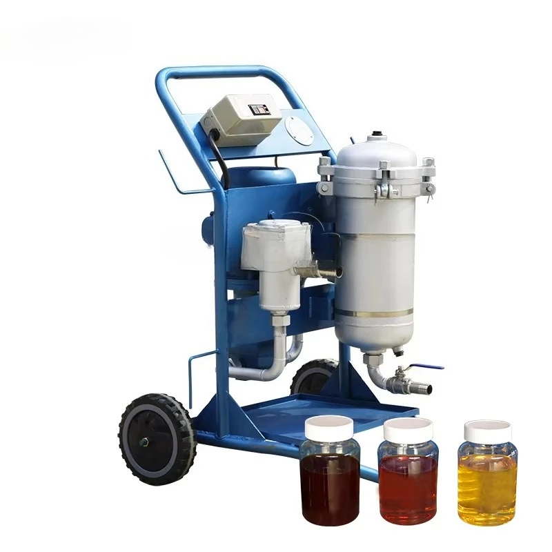 

2026-Портативный промышленный очиститель смазочного масла, фильтр для отработанного масла для эффективной переработки масла