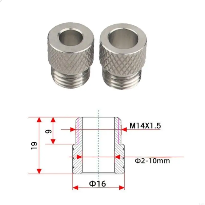 WXTC Vertical Boring Jig Set 2-10mm aluminium legeringen boormouwen PRECIONES Boorgids voor kast voor het en