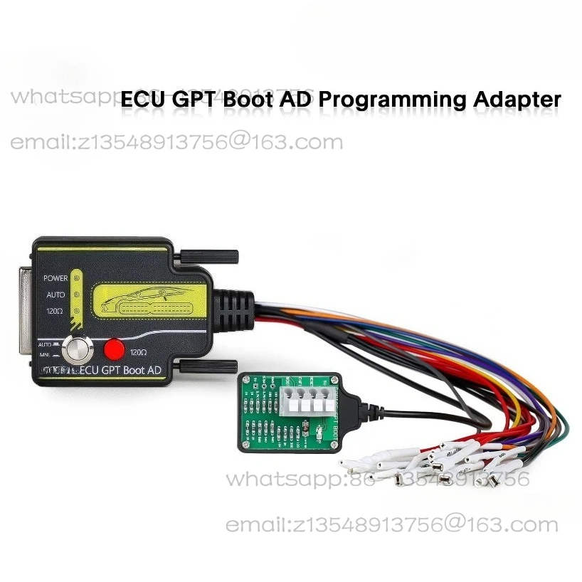GPT Boot OBD2 AD GPT1 2 Module 71 ECU Read and Write Anti-Short Circuit Adapter
