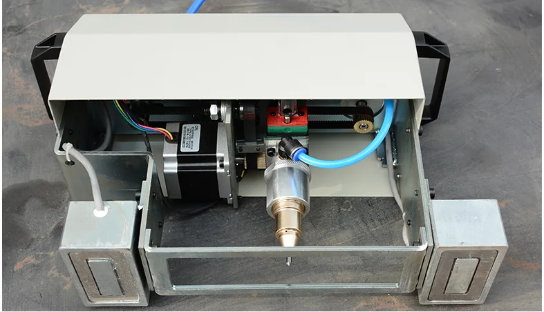 Desktop Mini Portable Electric CNC Pneumatic Dot Peen Marking Machine Price for Nameplate Metal 15030 6040 USB Control