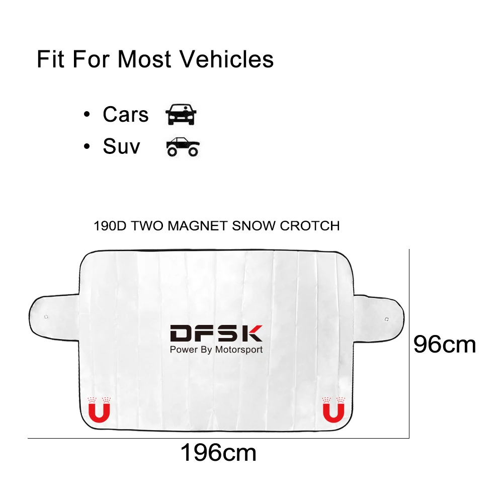 For s30 Dongfeng DFSK glory 580 DFM h30 corss t5l sx5 f507 ax7 Car Front Windshield Cover Anti-uv Sunshade With Suction Cup