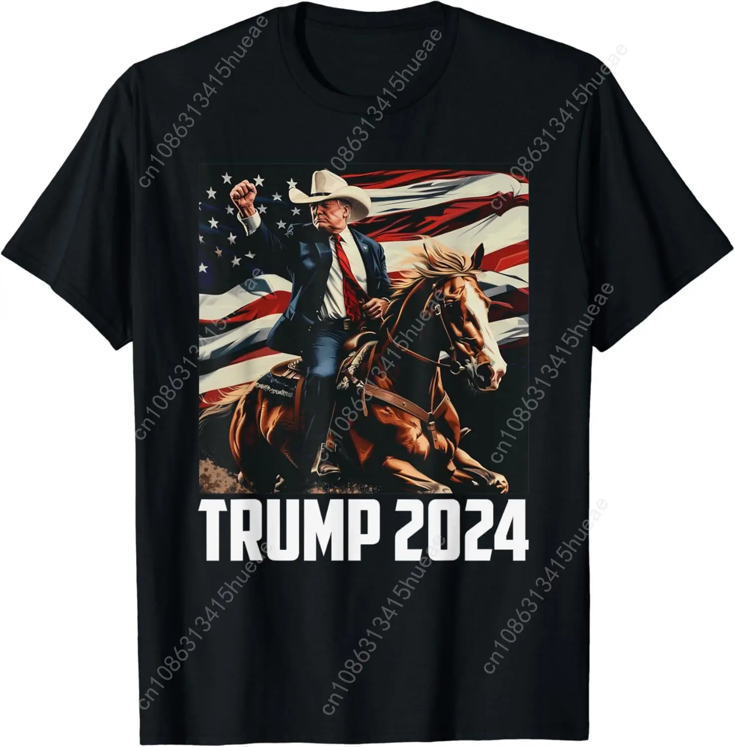 

Trump 2024 4th of July Patriotic America Independence Day T-Shirt