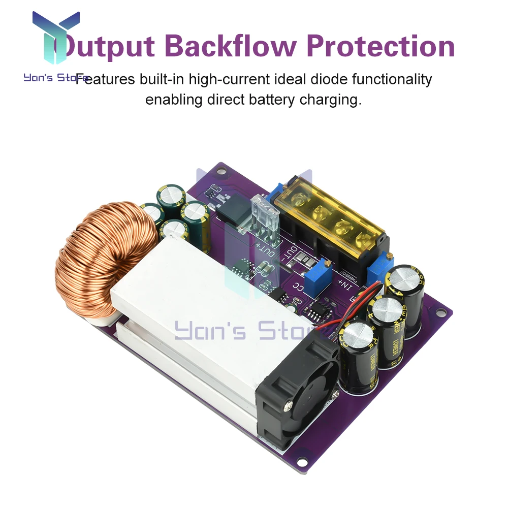 

DC 18-90V To DC 2-60V 800W MPPT DC-DC Buck Constant Voltage Constant Current Converter Buck Regulator Adjustable Power Module
