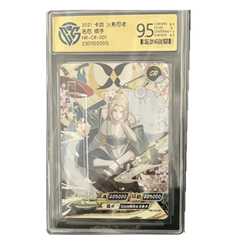 2023 KAYOU New Anime Naruto Card Tsunade SE NR CR BP Single Card 10 9.5 Rating Card Rare Collection Card Toy Gift