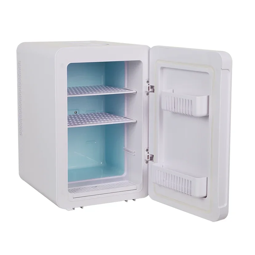 2024 Cheaper 15l Mini Refrigerator Fridge Home And Kitchen Thermoelectric Cooler Portable Car 12 V Warmer Food Drink Milk