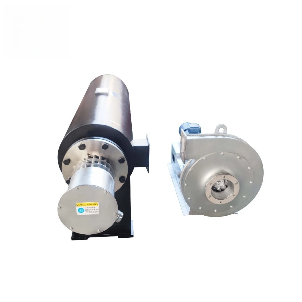 Electric Horizontal Type air Circulation Pipeline Heater with Blower