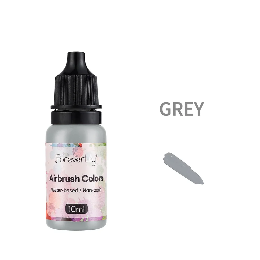 12 stücke Nagellack Farbe Airbrush Nagel Tinte Verwenden Für Airbrush Spritzpistole Farbe Malerei Schablone, Der Hohl Muster Nail art werkzeuge – Detail 17