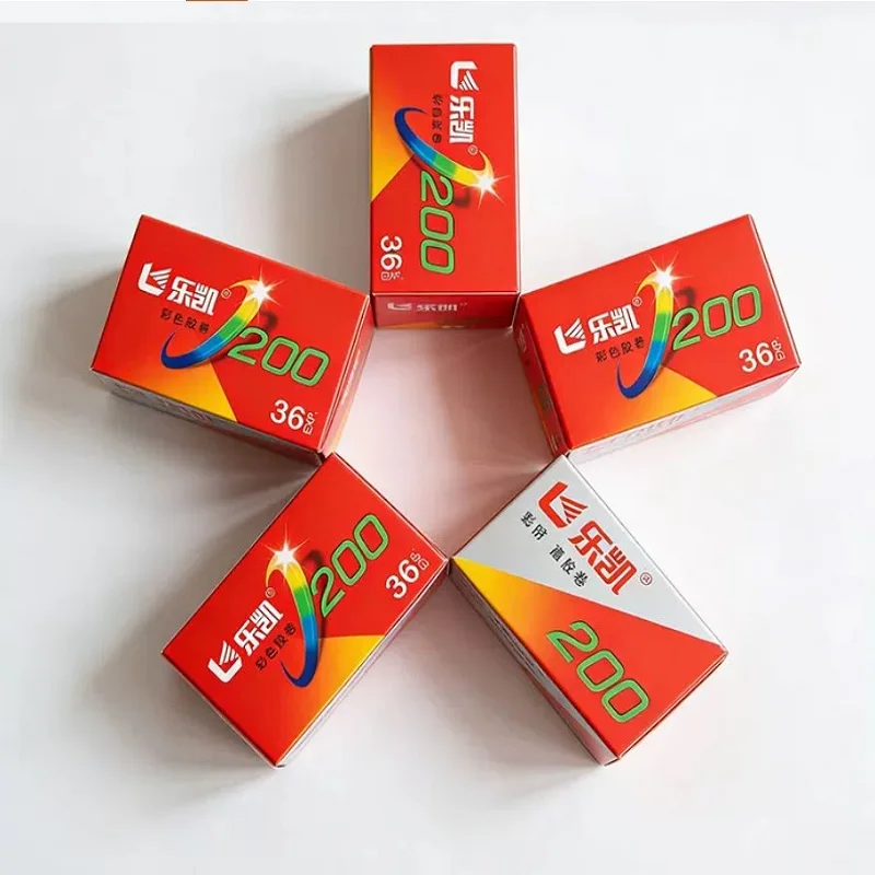 1-10 рулонов высококачественной цветной пленки Lucky Upgrade LUCKY C200 ISO200/24 °   Цветная пленка LUCKY 35 мм для фотоаппаратов Kodak и Fujifilm 135