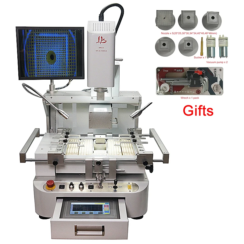 4300W R890A Automatic Align BGA Rework Station With CCD Alignment System And HD Touch Screen