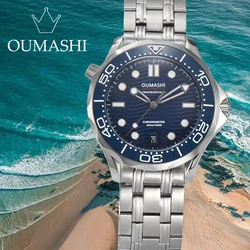 OUMASHI Design 42mm watches Men's watches NH35 watches NH35 movement Automatic mechanical watches Stainless steel case