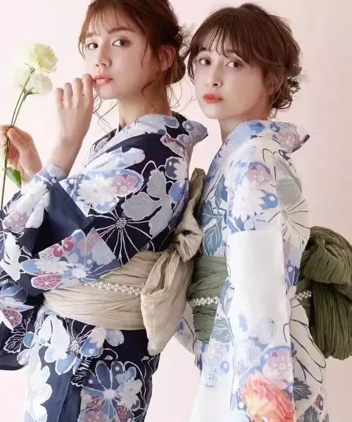 أوبي ياباني لملحقات فستان كيمونو يوكاتا النسائية هيكو OBI لون سادة بطول 4 متر #4