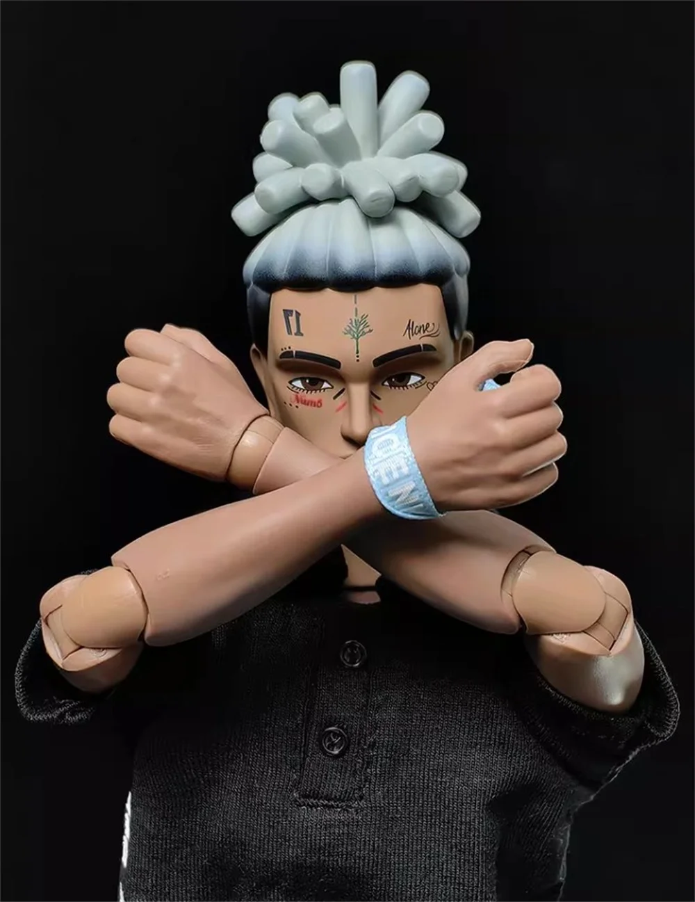 3ATOYS 1/6 moda nowoczesny Design piosenkarka chłopcy raper strój z korpusem wersja standardowa 12 "figurka kolekcjonuj