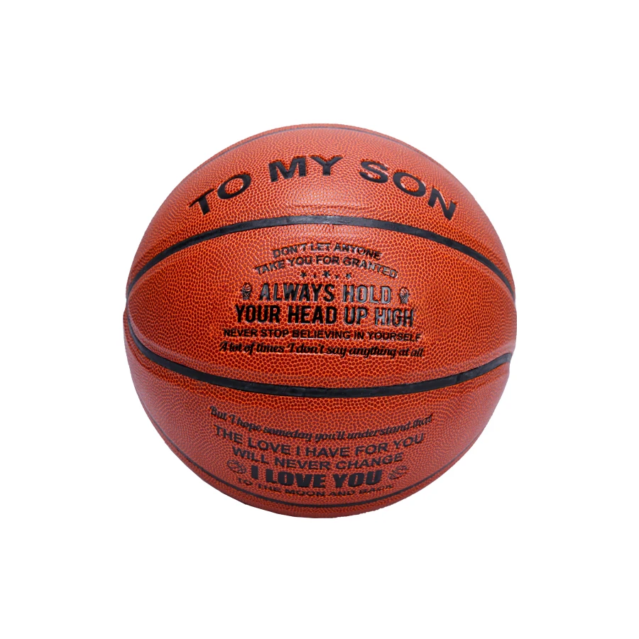 1 ชิ้น 7 #   บาสเก็ตบอล PU บาสเก็ตบอลสําหรับบาสเก็ตบอลของขวัญสําหรับฝึกซ้อมในร่มและกลางแจ้งสําหรับลูกชาย