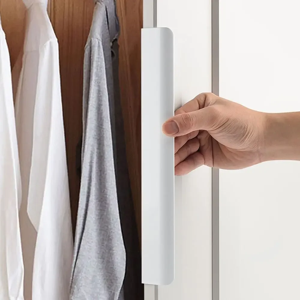 دائم المطبخ خزانة الأثاث الأجهزة مقابض أدراج خزانة تسحب مقابض مخفية سحب طويل #1