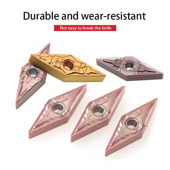 DESKAR 100% 原廠 VNMG160404 160408 MS HS TM MA LF6018 LF6118 LF9018 CNC 車床 VNMG 車削硬質合金刀片,適用於不鏽鋼 6 最佳銷售 vnmg - №3