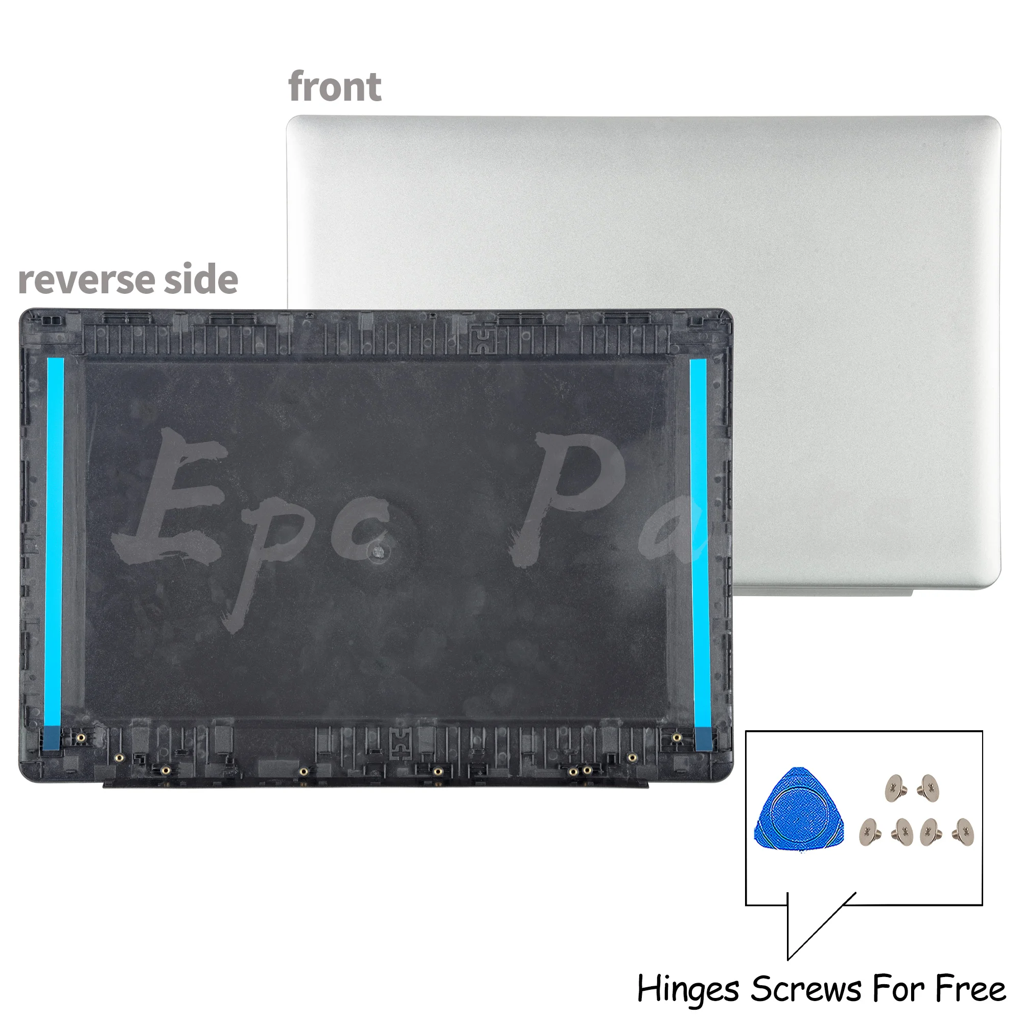 Epc Parts For Inspiron 15 5580 5585 5588 LCD Back Cover+Bezel+hinges A set Cases Repair 15.6inch