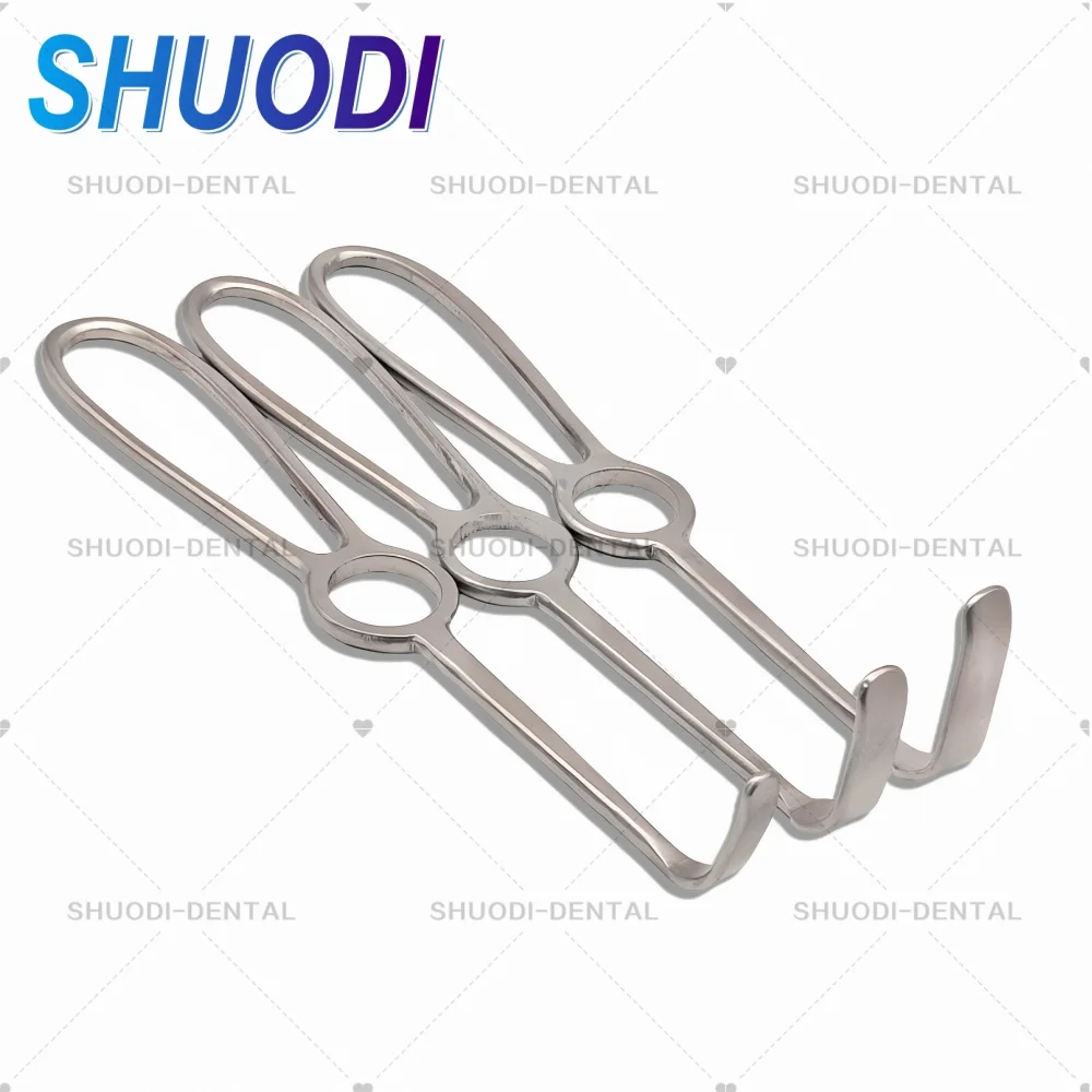 Dental Retractor Cheek Tissue Surgery Retractor Kocher-Langenbeck Retractor  Stainless Steel Surgical Instruments