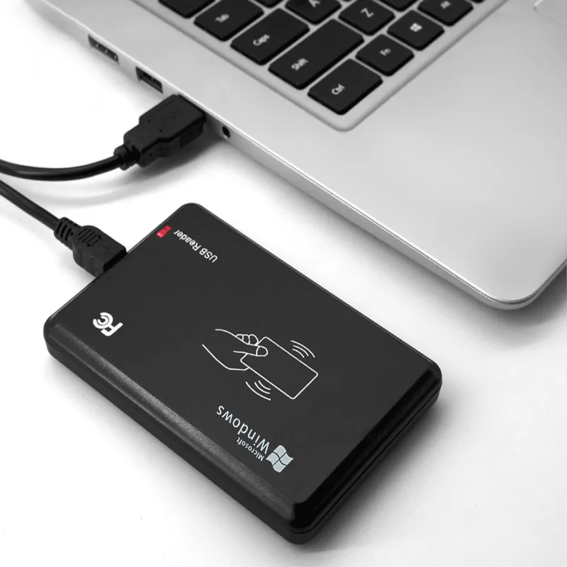 قارئ بطاقة USB مع مقشدة مزدوجة التردد ، أوتغ نوع C ، تشغيل المكونات ، بدون تلامس ، ، Mhz ، Khz ، RFID سطح المكتب