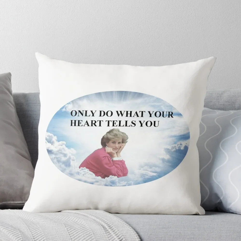 

Diana - What Your Heart Says Throw Pillow Pillow Decor luxury throw pillow covers