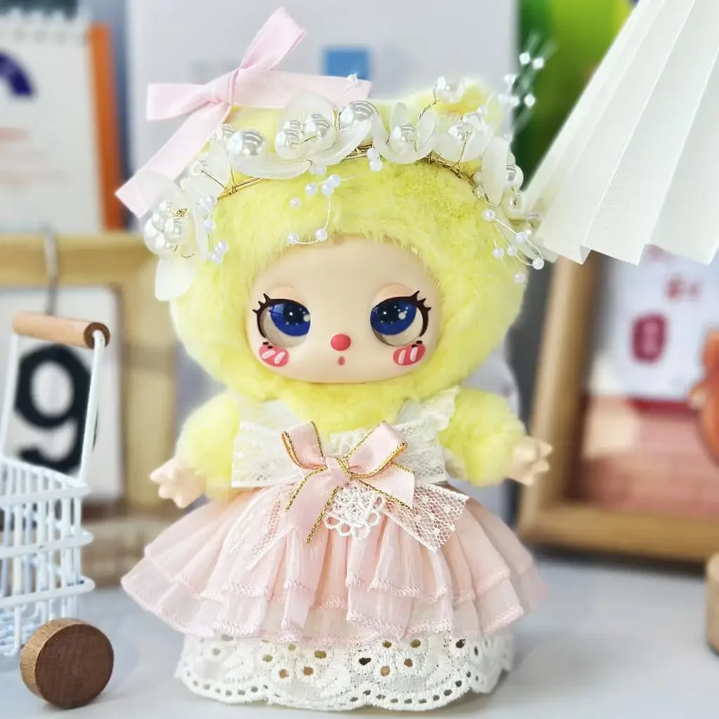 Mini Doll'S Clothes Outfit Decoration For Liila Lucky Cat Idol beautiful dress Little Clothes