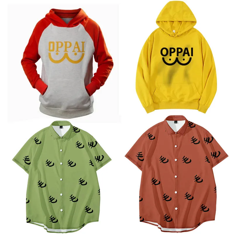 

Punch Anime Saitama hoodie shirt Cosplay women Man Sweater Halloween Costume