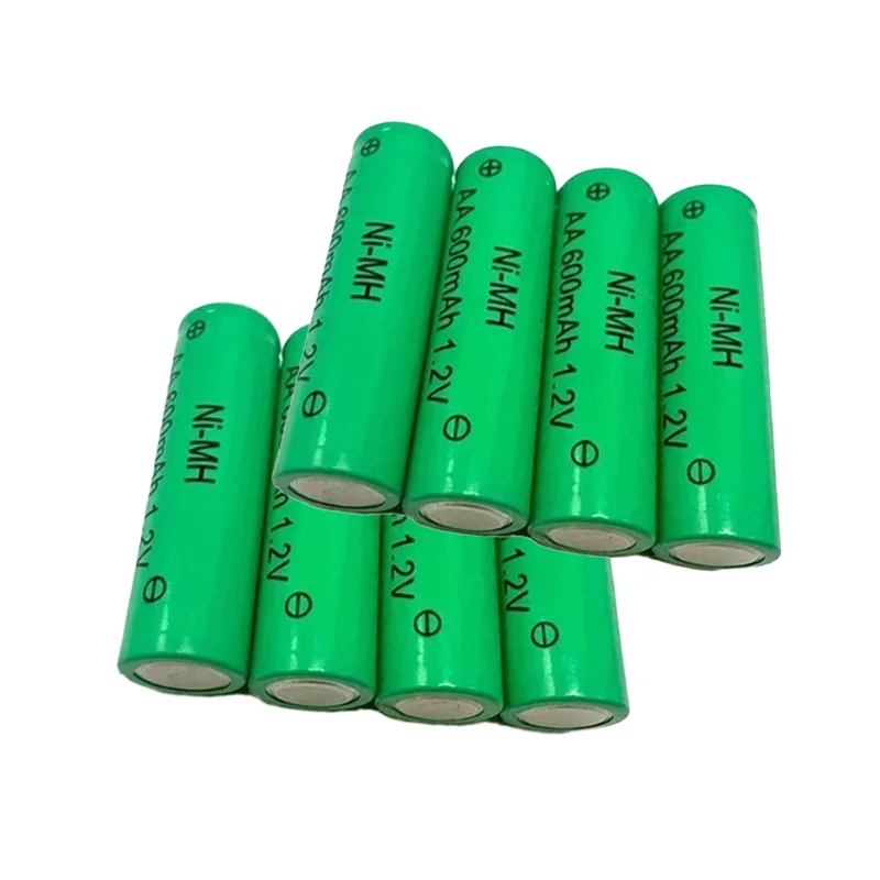 2-50 PCS AA 1.2V 600mAh Rechargeable Battery NI-MH Battery Suitable for Clocks  Mice  Remote Controls  Toys MP3/MP4  Etc