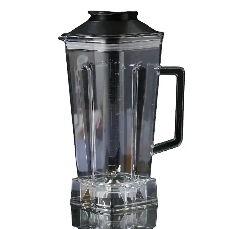 1PCS 2L for Blender Replacement Part Transparent for SILVER CREST Blender Spare Jug Capacity Blender Spare Compatible