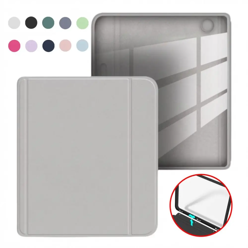 Auto Wake/Sleep Case Split Design Magnetische Schutzhülle Smart Detachable Funda für KOBO Libra Color/2 7 Zoll N428 N418