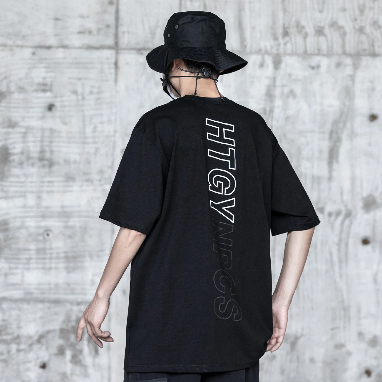 

Print Letter T-Shirt Mens 2022Ss Summer Harajuku Techwear Cotton Loose Hip Hop Short Sleeve Shirt Streetwear