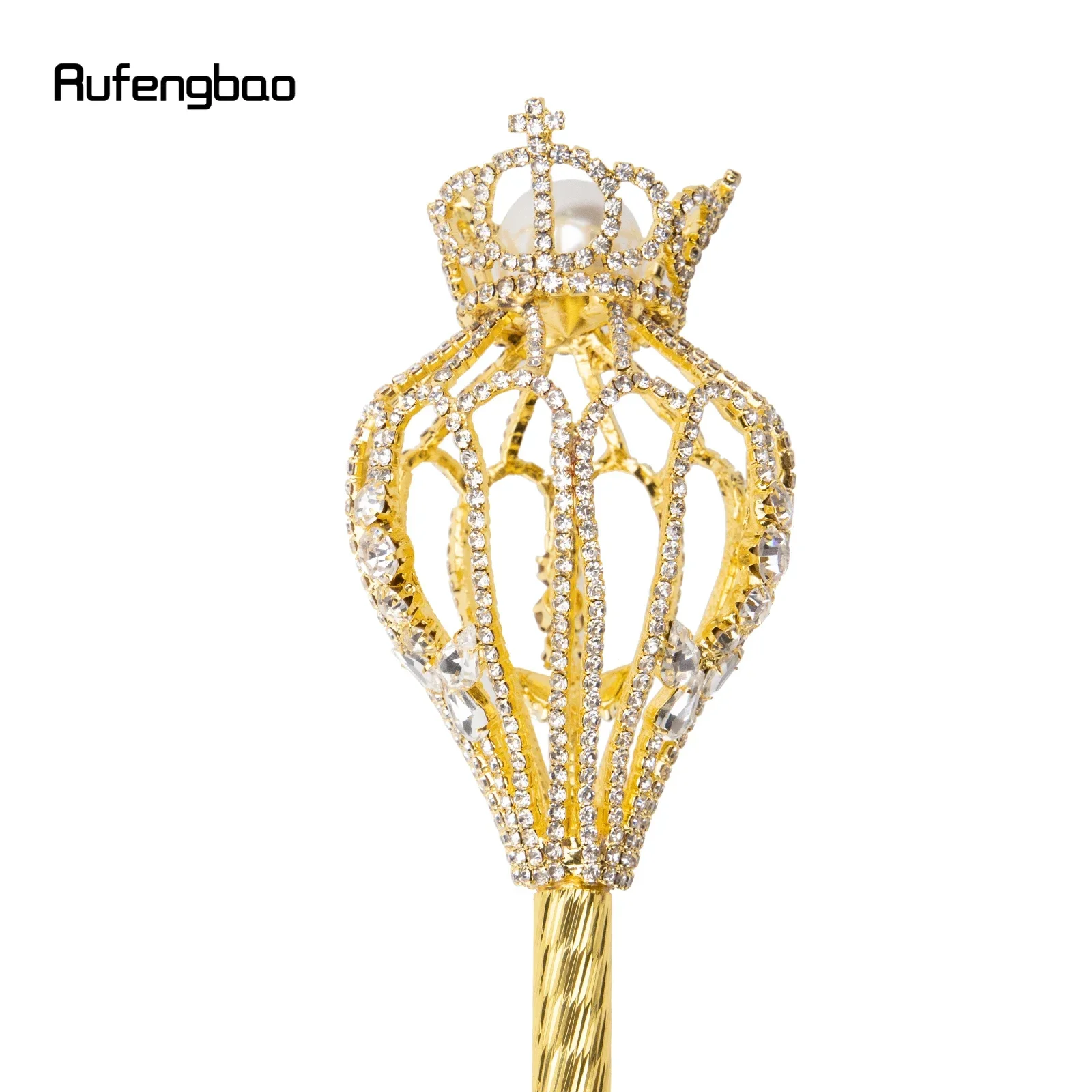 الذهبي الأبيض سبيكة الصليب الصولجانات لفتاة الأميرة الصولجانات للأطفال الملاك عصا للحزب تأثيري Steampunk والاستخدام اليومي 50 سنتيمتر