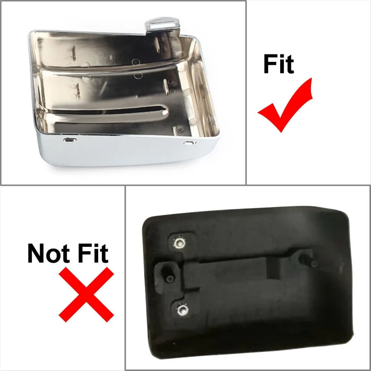 Super Sale Motorcycle Fairing Battery Side Cover for Harley Dyna Fat Bob Switchback FLD Super Wide Glide FXD FXDWG Street Bob view 5
