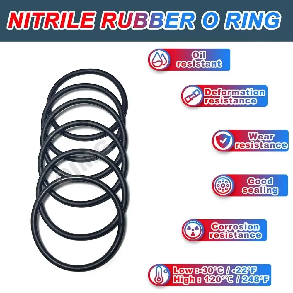 

419PCS Repair Universal O Ring Assortment Replacement Washer Seal Gasket Flexible Professional Nitrile Rubber Seals Pumps