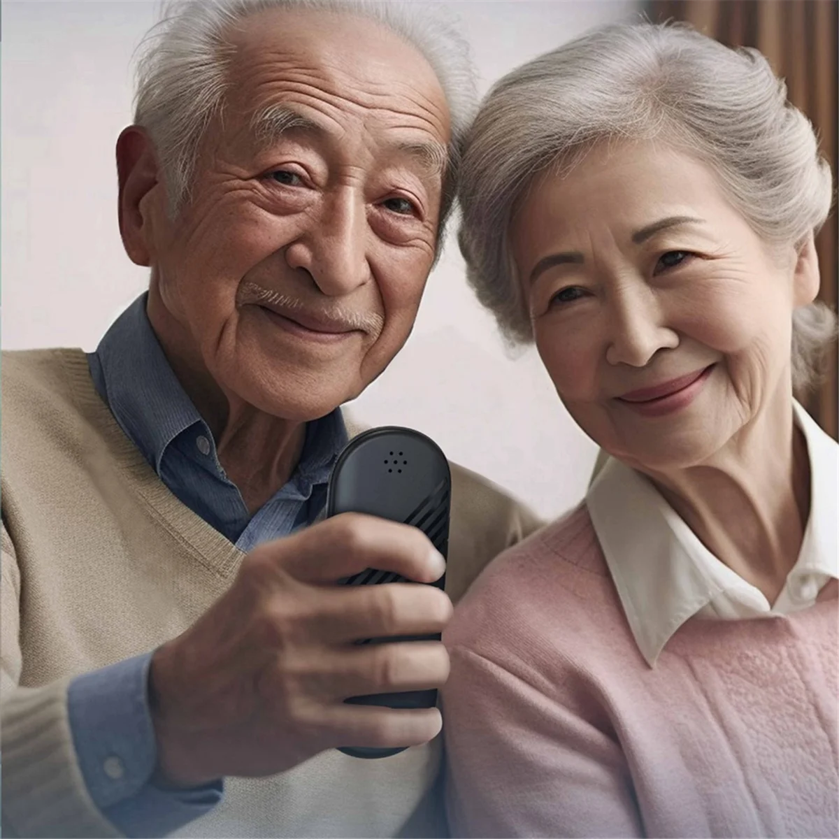 Alto-falante Bluetooth 5.3 atualizado para dormir Sistema de som preto