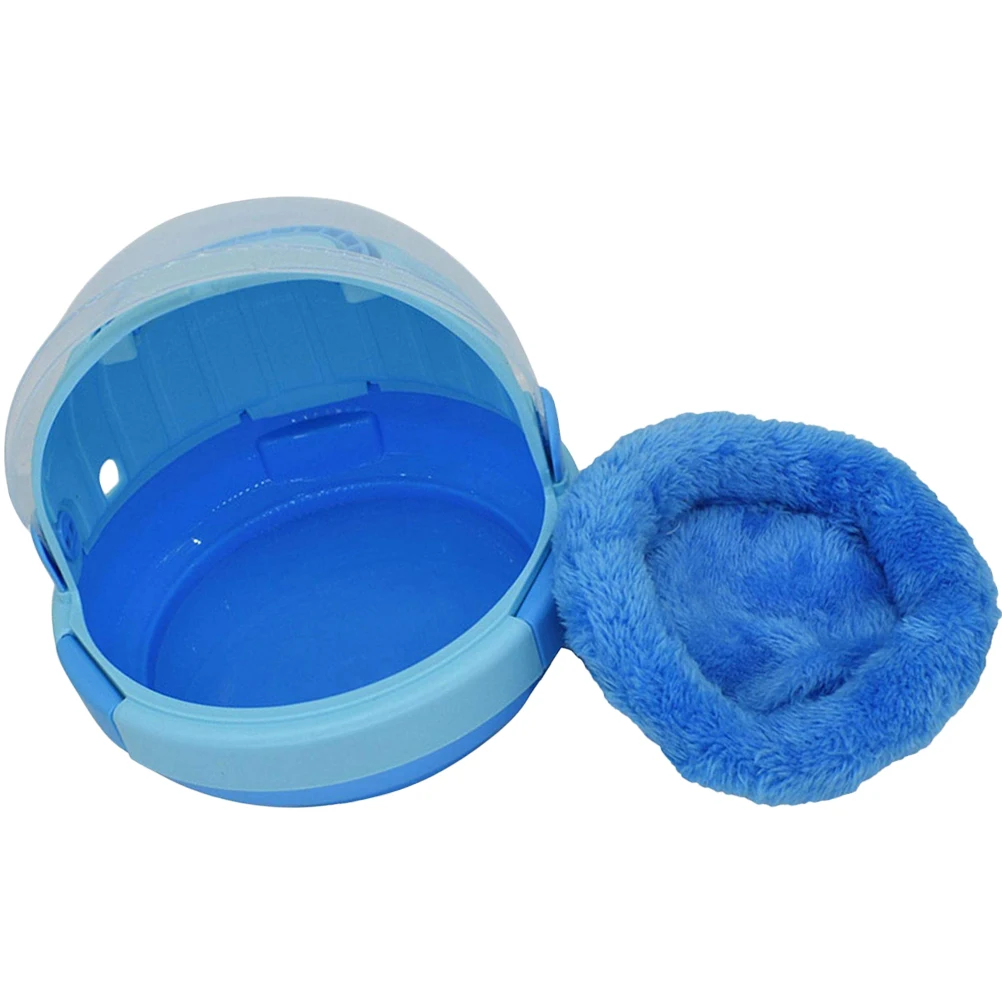 

PVC Handheld Travel Cage for Small Birds Parrot Compact Portable Carrier Transparent Design Ventilation Outdoor Pet Supplies