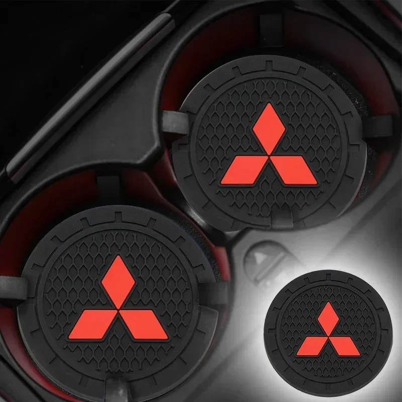 

Universal Car Cup Holder Pad Anti-slip Coaster for Mitsubishi Triton L200 Pajero Sport Car Interior Decoration Items