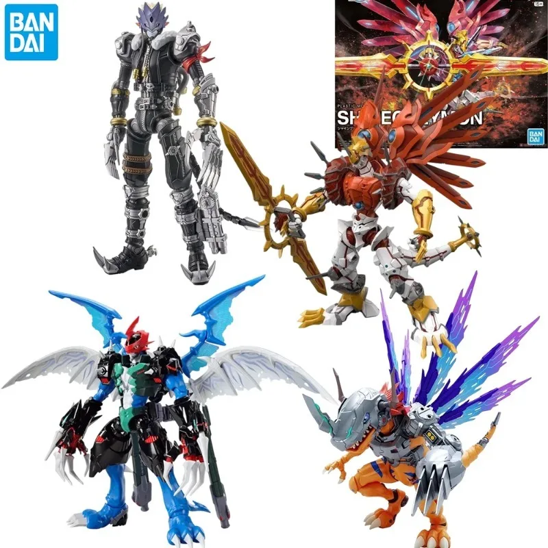 

【В наличии】Bandai FRS Digimon Adventure Metal Garurumon War Greymon Omegamon X-Antibody Аниме Фигурка Сборная модель игрушки