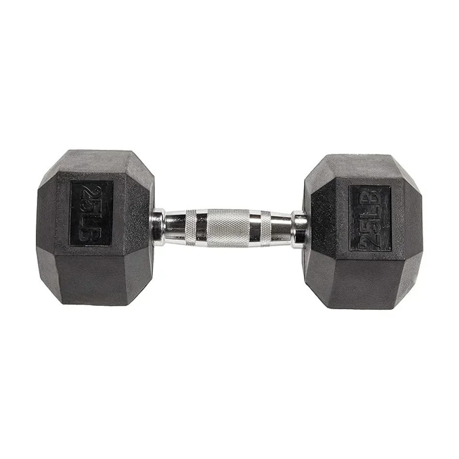 

Factory supplier 10lbs 15lbs 20lbs 25lbs 30lbs 50lbs rubber hex dumbbells