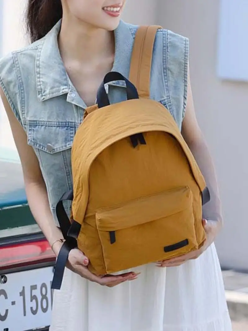 2026 New Trendy Fashion Backpack with Large Capacity Waterproof Design for Women's Commuting Comfort Backpack