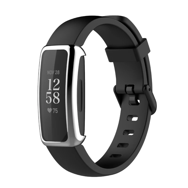 Screen Protector  for Fitbit inspire3 inspire 3 Watch Protective Cover With Tempered-Glass Film PC  Hard-Shell
