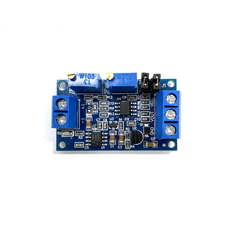 50PCS Current To Voltage Module 0/4-20mA 0-3.3V/5V/10V Transmitter Signal Converter