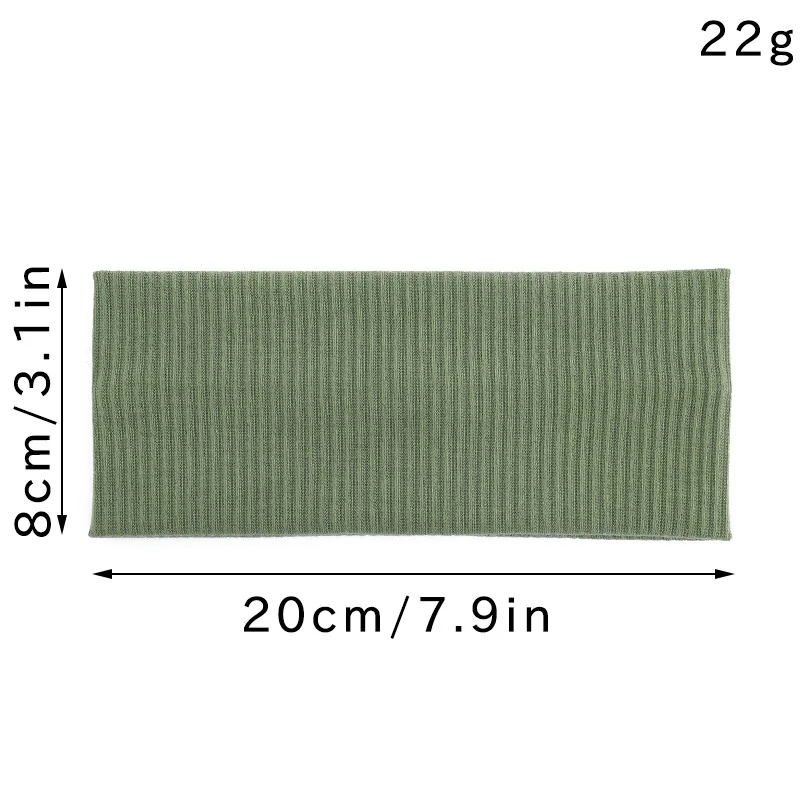 Elastische Einfarbig Haarbänder Für Frauen Männer Haarbänder Laufen Fitness Sport Yoga Stirnbänder Mädchen Kopf Band Haar Zubehör – Detail 1