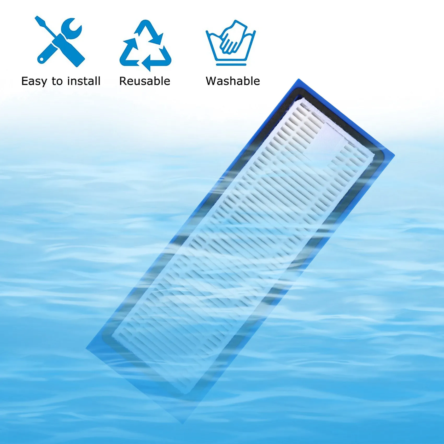 

Replacement Parts Kit for Eufy RoboVac L70 Hybrid Robot Vacuum Cleaner, Accessories Kit jasmine