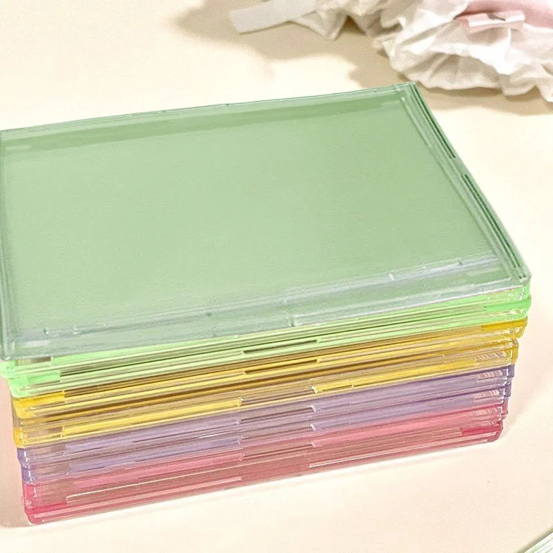 Acrylic Transparent Photocard Holder Korean Idol Photo Protection Sleeve Clear Photos Display Photo Frame Small Card Holder