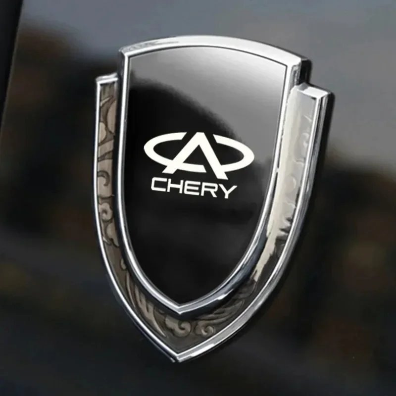 QA car stickers 3D metal accsesories auto accessory for Chery qq tiggo 3 5 7 8