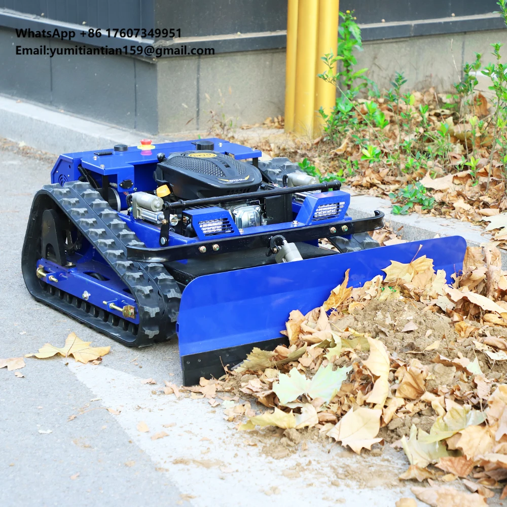 Fre Shipping INFRONT All Terrain Ai Remote Lawn Mower With Engine 550mm Remote Control Agricultural Lawn Mower