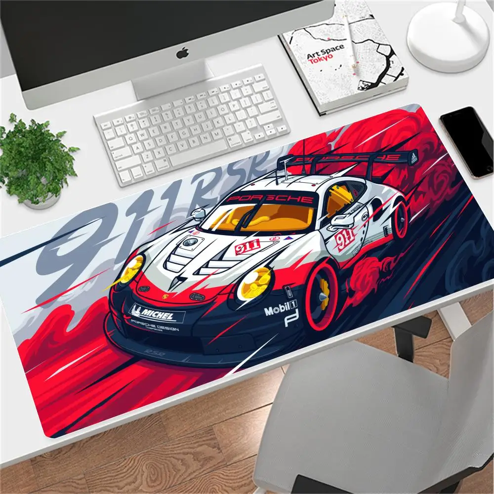 Mouse pad anti-slip keyboard pad sports car series custom computer rubber table mat Super Coupe Pattern Game Cabinet Carpet Mous