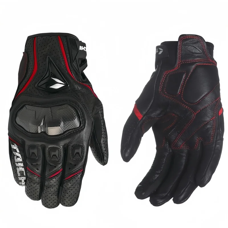 

Men's Genuine Leather Motorcycle Gloves RST390 Motocross Racing Four Seasons Touch Screen Compatible Moto Guantes 3 colors